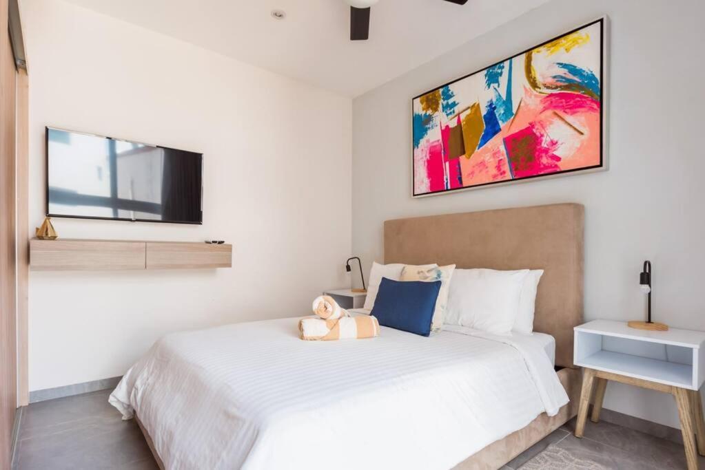 Luxury 2-bed 200mb Wifi Sauna Ac Gym Apartamento *